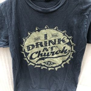 Eric Church I Drink At Church Concert Tee